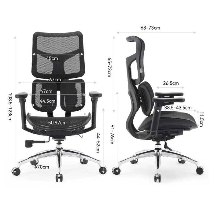 Καρέκλα Γραφείου Sihoo Ergonomic DORO S100 Black