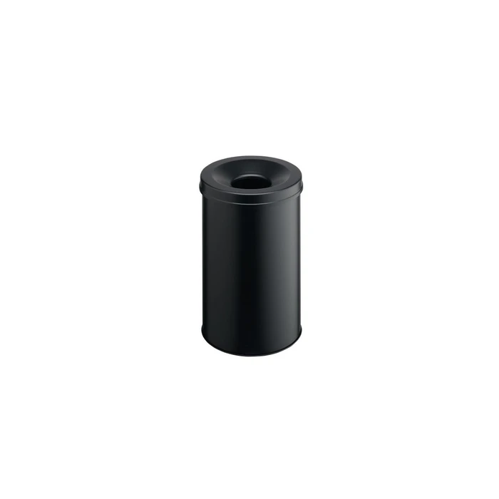 Durable Μεταλλικό Καλάθι Αχρήστων 30 lt Μαύρο (330601)
