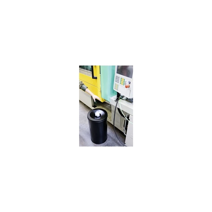 Durable Πλαστικός Κάδος Απορριμμάτων 60L Μαύρος (330701)