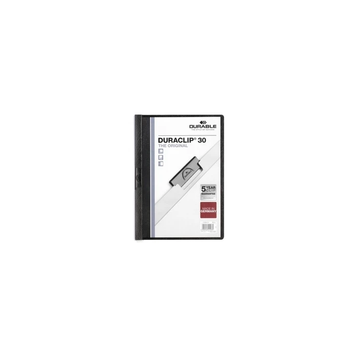 DURABLE Φάκελος με κλιπ DURACLIP® 30 A4, μαύρο