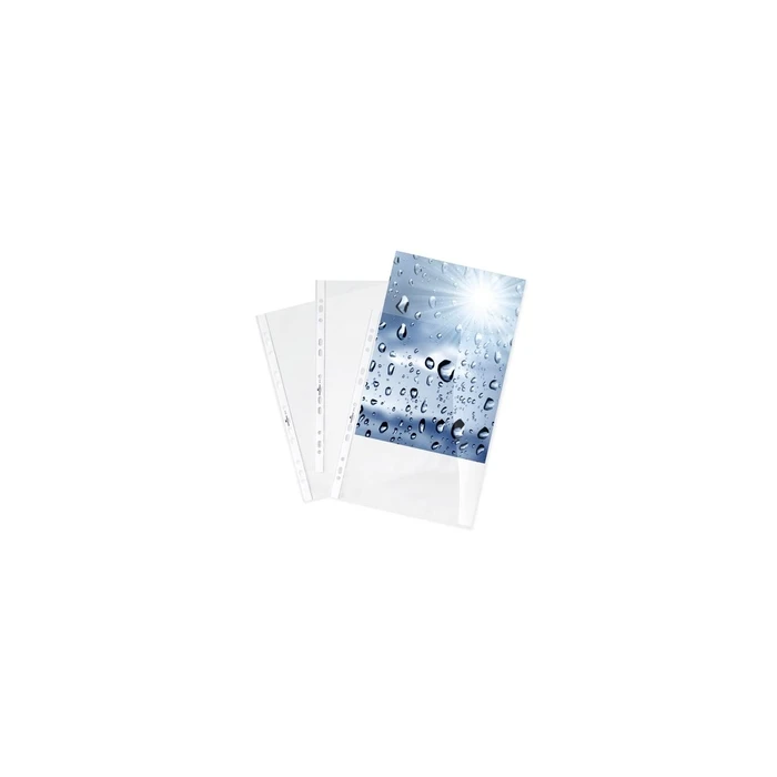 DURABLE Prospekthüllen DIN A4 Premium 0.08 mm 100 pcs, crystal clear