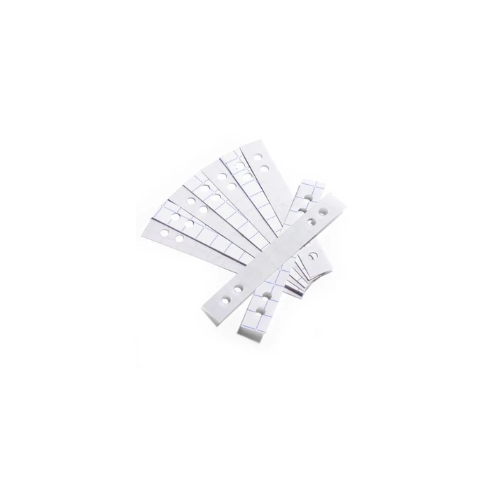 DURABLE Transparent Self-adhesive Hole Reinforcer Strips - 50 pcs (MPN 807819)