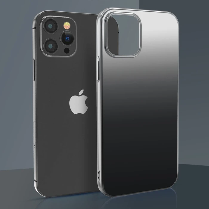 Kingxbar Aurora Apple iPhone 12 Pro Max black-silver