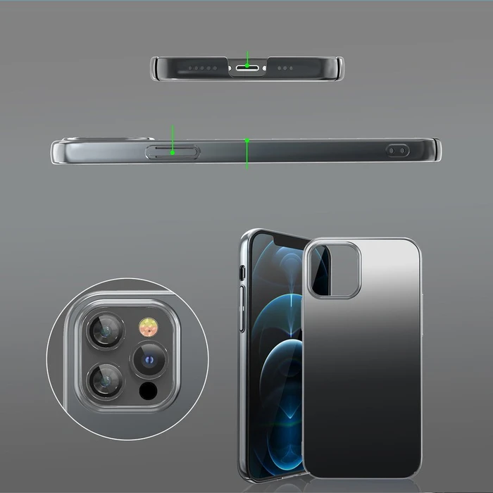 Kingxbar Aurora Apple iPhone 12 Pro Max black-silver