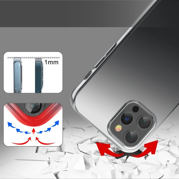 Kingxbar Aurora Apple iPhone 12 Pro Max black-silver