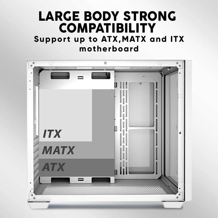 Κουτί Η/Υ Armaggeddon Full Atx Tessaraxx Core 12 Air White