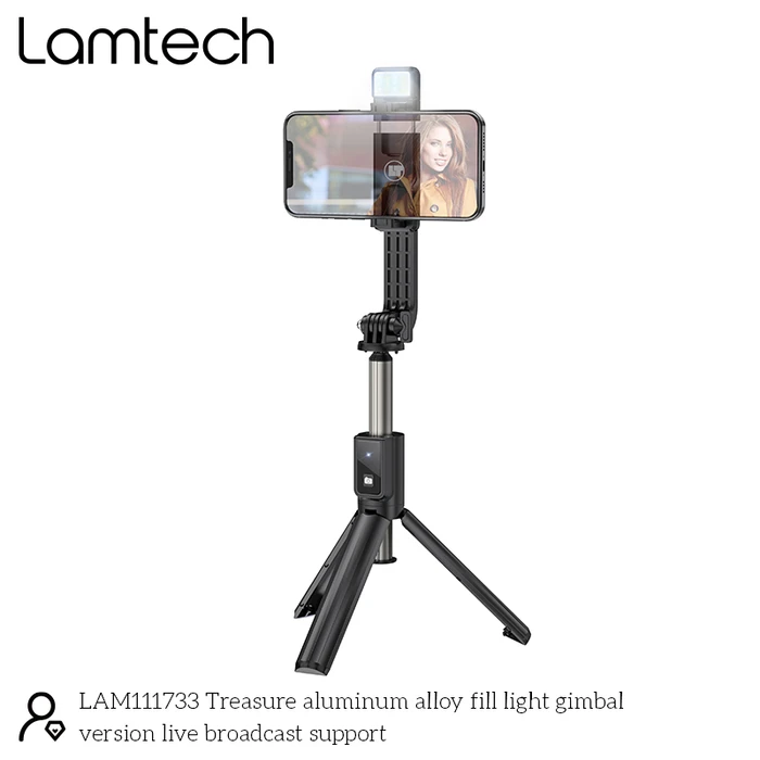Τρίποδο Lamtech 2IN1 Bluetooth GIMBAL for ACTION CAMS and Smartphones