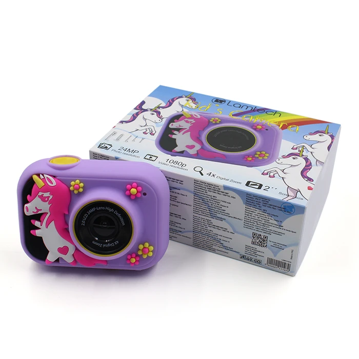 Action Camera Lamtech KID With SILICON CASE UNICORN POLLY