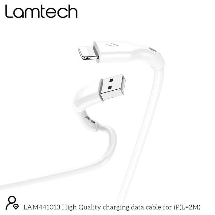 Καλώδιο Lightning Lamtech Lightning 2m WHITE
