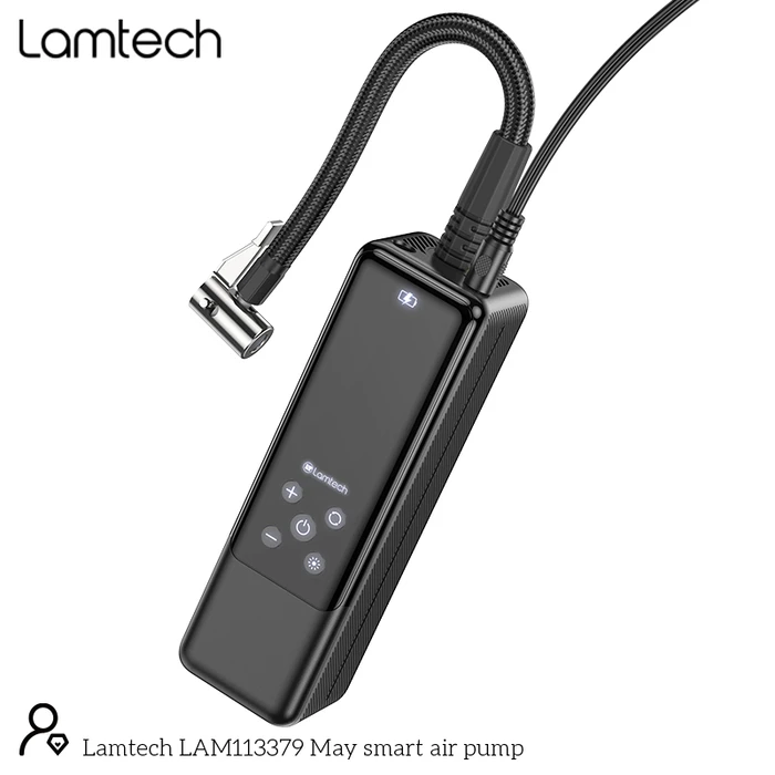 Τρόμπα Αυτοκινήτου Lamtech CAR TIRE PUMP DC12V 3.5BAR with LCD SCREEN