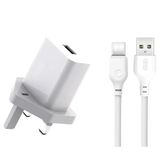 XO Φορτιστής με Καλώδιο Type-C L99 UK 2.4A
