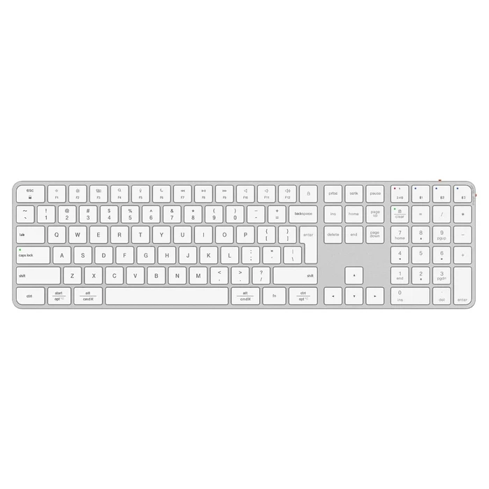 Σετ Πληκτρολόγιο & Ποντίκι Ασύρματο Meetion MT-C230MW Bluetooth Combo Λευκό US