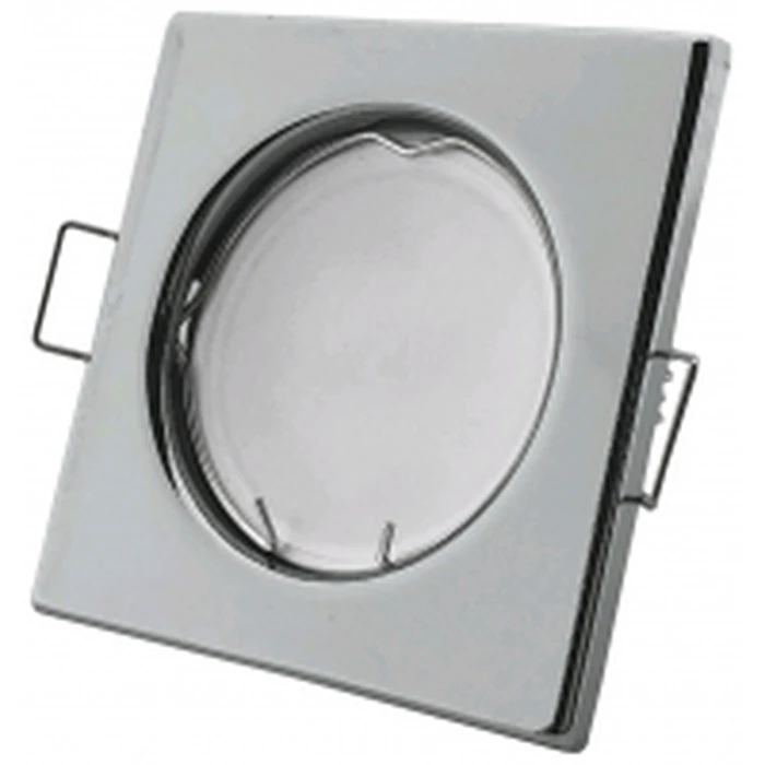 Χωνευτό Σποτ Avide GU10 Πλαίσιο Τετράγωνο Χρώμιο