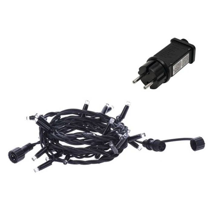 Χριστουγεννιάτικα Λαμπάκια Entac Επέκτεινόμενα IP44 240 LED Πολύχρωμα 24m (Με Τροφοδοτικό)