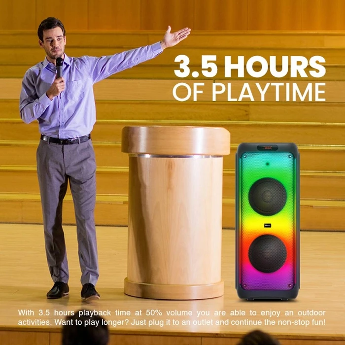 Karaoke Sonic Gear RGB with HD AUDIO 'AUDIOX PRO 1200' RMS 220W