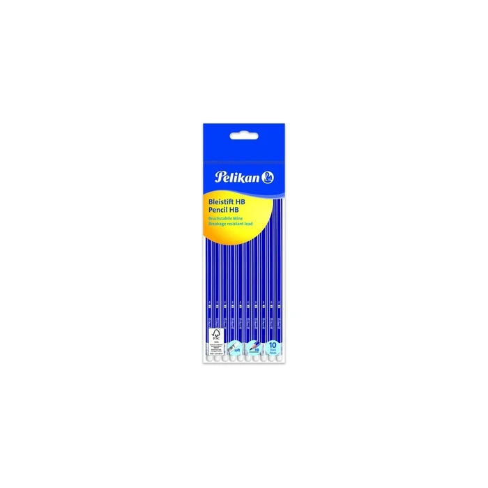 Pelikan μολύβι HB εξάγωνο FSC - 10 τεμάχια (polybag)