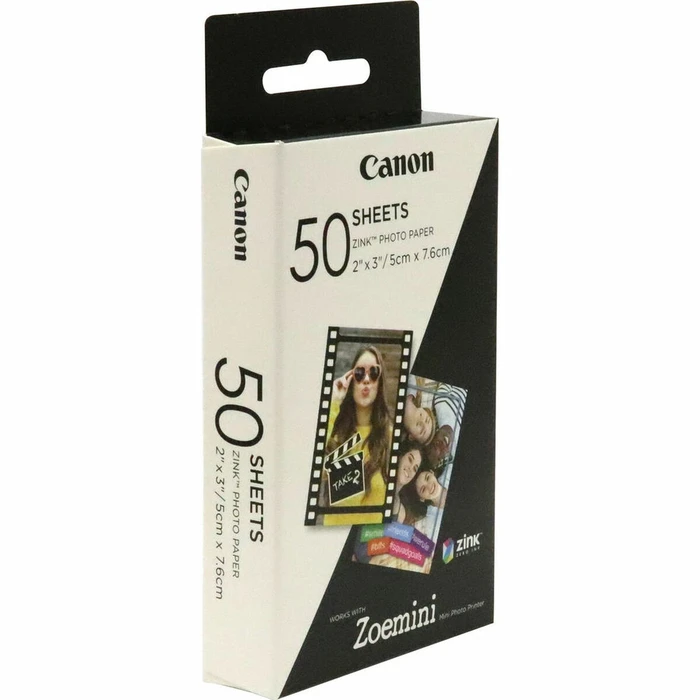Canon ZP-2030 Φωτογραφικό Χαρτί Peel and Stick 5x7.6 για Εκτυπωτές Zink 50 Φύλλα 3215C002