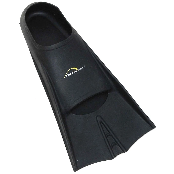 fortis COMFORT Silicone Short Swim Fins 41/43 Black