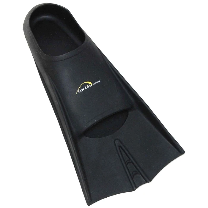 Fortis Comfort Silicone Swim Fins (Short) Black 44/46