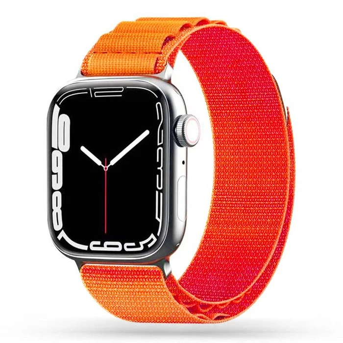 Tech-Protect Nylon Pro Strap Apple Watch 4/5/6/7/SE/8/9/Ultra 44/45/49mm Orange