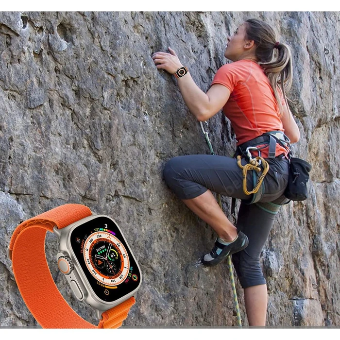 Belt Tech-Protect Nylon Pro Apple Watch 4/5/6/7/SE/8/9/Ultra 44/45/49mm Military Green
