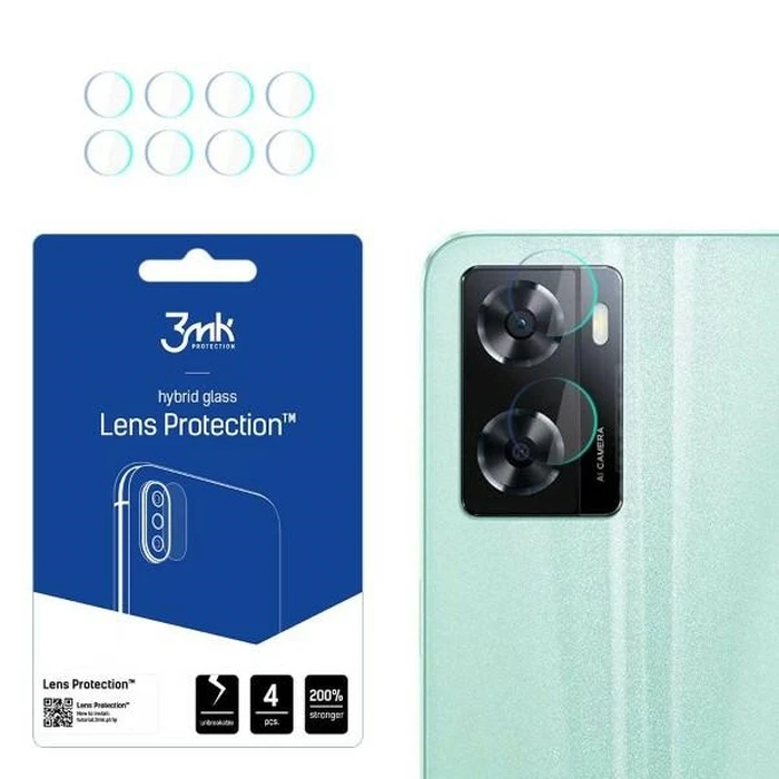 3MK Lens Protect Oppo A57/A57e/A57s [4 PACK]