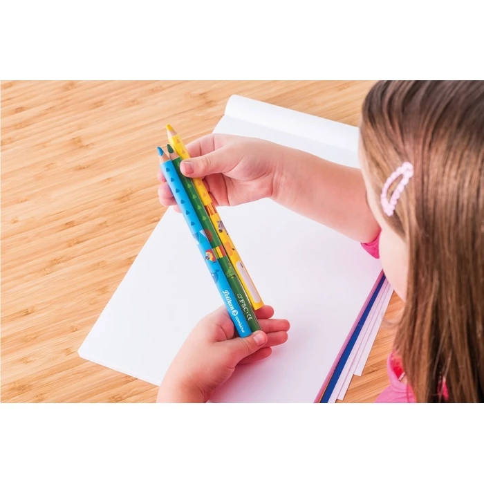 Pelikan Combino Coloring Set, Pad + 12 Colored Pencils
