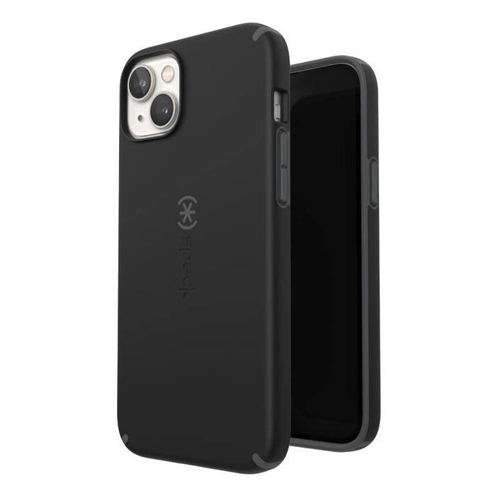 Speck CandyShell Pro + MagSafe MICROBAN Apple iPhone 14 Plus / 15 Plus (Black / Slate Grey)
