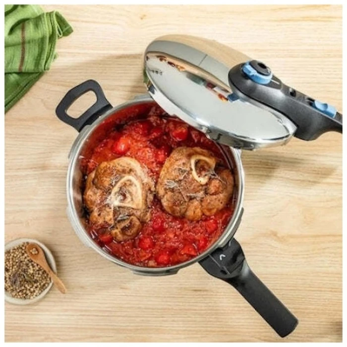 Tefal Secure Trendy P2580701 Χύτρα Ταχύτητας / Ατμομάγειρας 6L, Ασημί