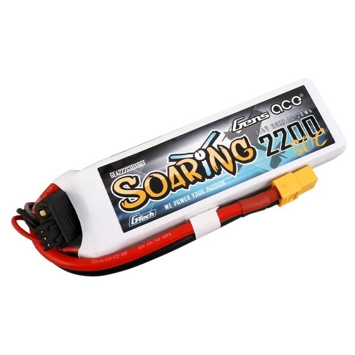 Μπαταρία Akumulator Gens Ace G-Tech Soaring 2200mAh 7.4V 30C 2S1P XT60