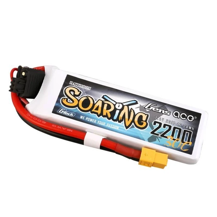 Μπαταρία Akumulator Gens Ace G-Tech Soaring 2200mAh 7.4V 30C 2S1P XT60