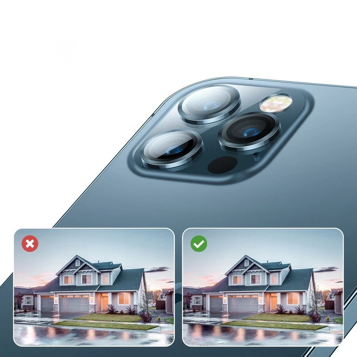 Joyroom Shining Series Lens Apple iPhone 12 mini red (JR-PF686)