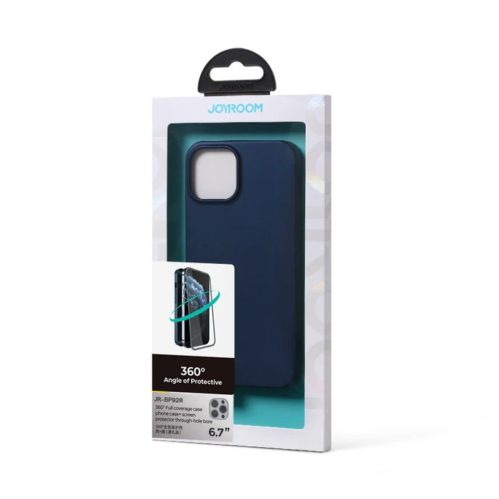 Joyroom 360 Full Case + tempered glass Apple iPhone 13 Pro Max (JR-BP928 blue)