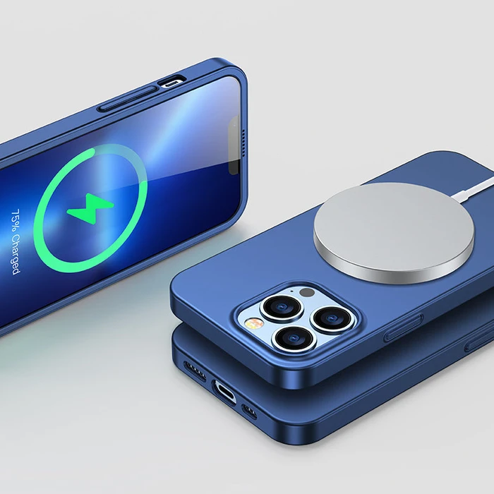 Joyroom 360 Full Case + tempered glass Apple iPhone 13 Pro Max (JR-BP928 blue)