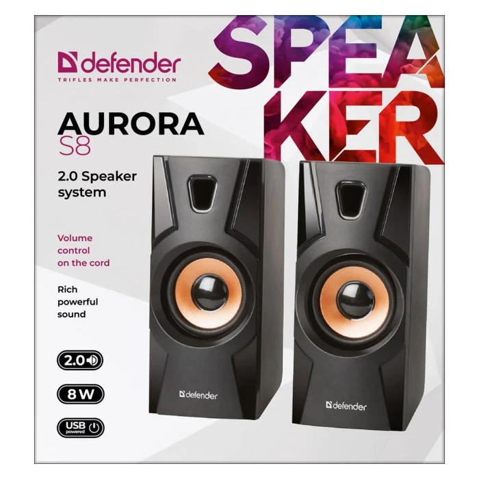 Ηχεία Defender AURORA S8 2.0 8W USB
