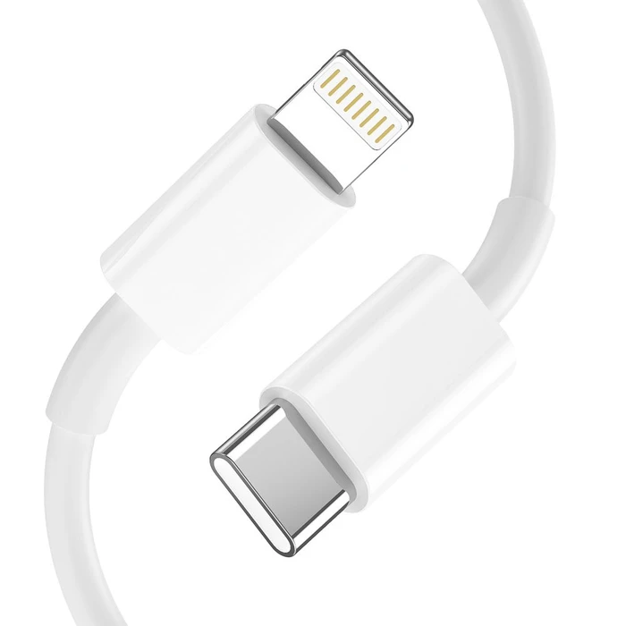Tech-Protect C20w 2-port Network Charger PD 20W QC 3.0 + Lightning cable White
