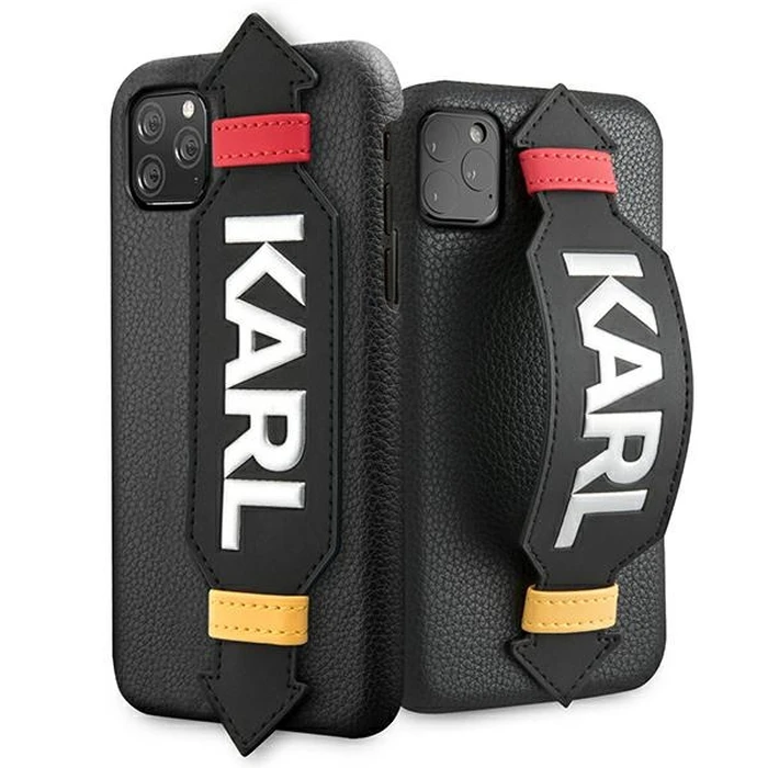 Karl Lagerfeld KLHCN58HDAWBK Apple iPhone 11 Pro hardcase black Strap