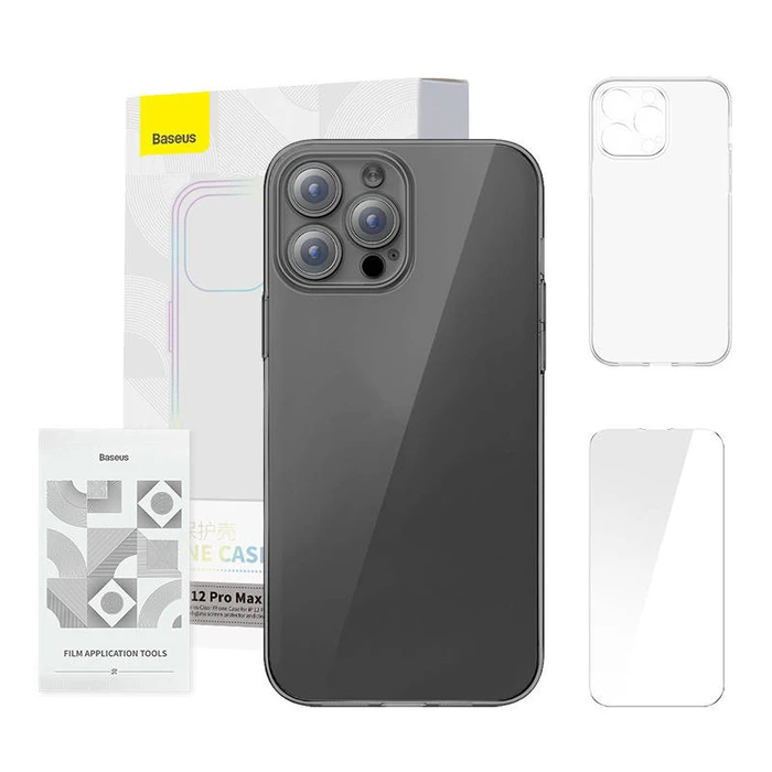 Θήκη Baseus Crystal Clear για 12 Pro Max (transparent)