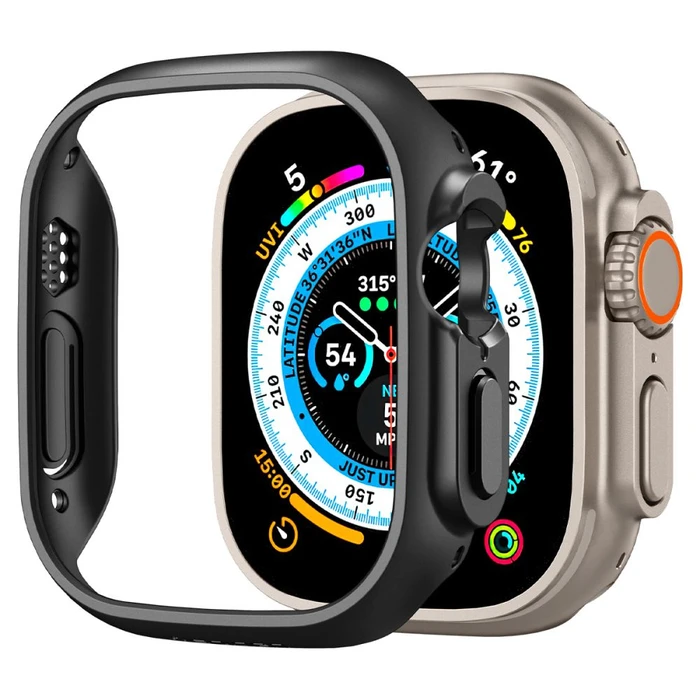 Case Spigen Thin Fit Apple Watch Ultra 1 / 2 / 3 49mm Black