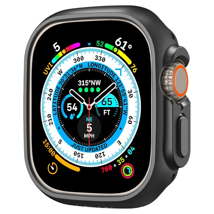 Case Spigen Thin Fit Apple Watch Ultra 1 / 2 / 3 49mm Black