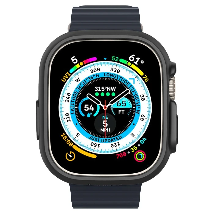 Case Spigen Thin Fit Apple Watch Ultra 1 / 2 / 3 49mm Black