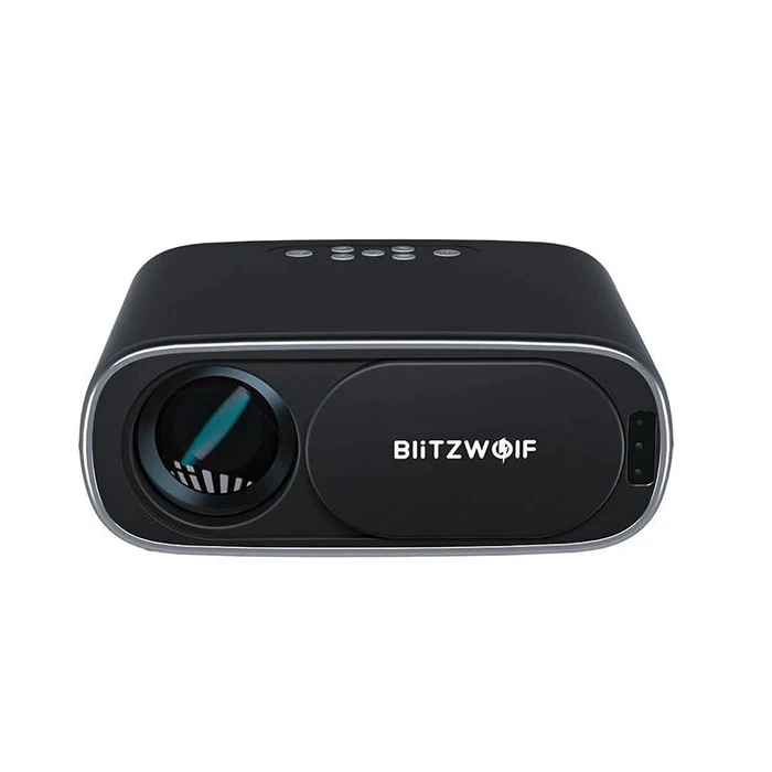 Projector BlitzWolf BW-V4 1080p LED beamer Wi-Fi + Bluetooth (black)