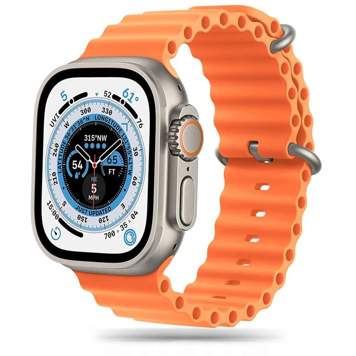 Tech-Protect Iconband Pro Apple Watch 4/5/6/7/SE/8/9/Ultra 44/45/49mm Orange