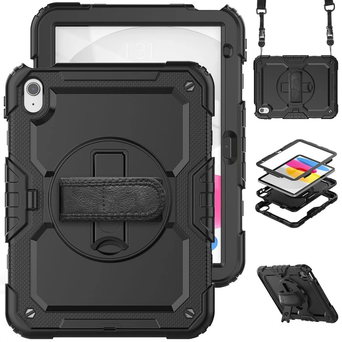 Tech-Protect Solid360 Apple iPad 10.9" 2022 / 11" 2025 Black