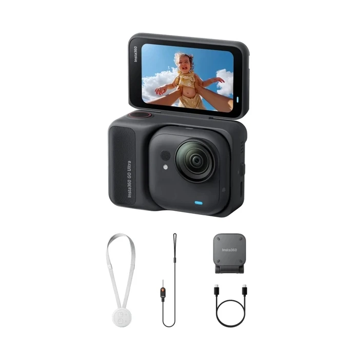 Action Camera Insta360 GO Ultra Standard Bundle (Midnight Black)