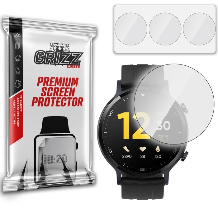 GrizzGlass HybridGlass Realme Watch S