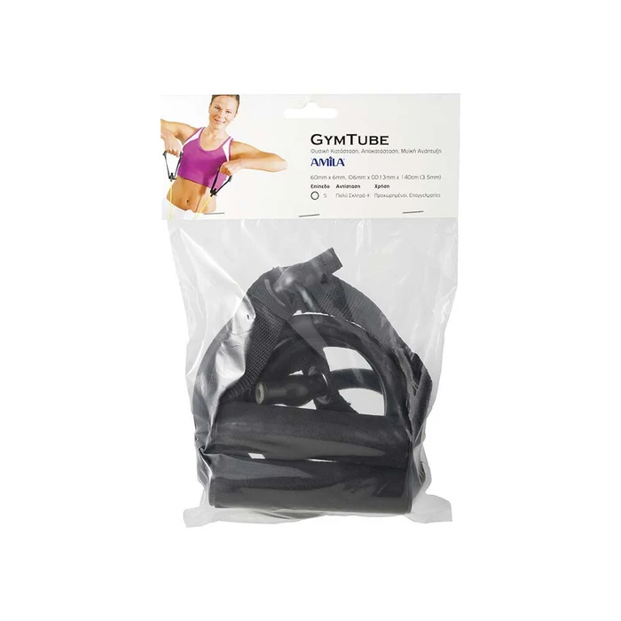 Λάστιχο Γυμναστικής Amila 48129 Aerobic Tube Πολύ Σκληρό
