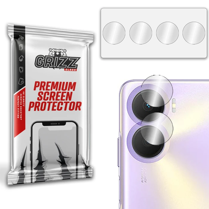 GrizzGlass HybridGlass Camera Honor Play 40 Plus