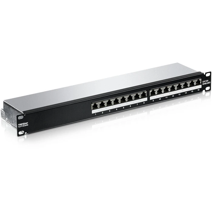 Patch Panel 16 Θύρες UTP Κατηγορίας 6 Trendnet TC-P16C6AS