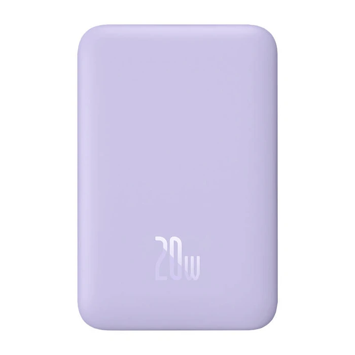 Power Bank Baseus Magnetic Mini 10000mAh 20W MagSafe (purple)